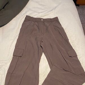 H&M Women's Taupe Cargo Pants